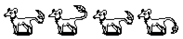 You Will (Not) Remain spritesheet showing Lambshank wagging.